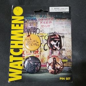 Watchmen 2009 Movie Pin Set
